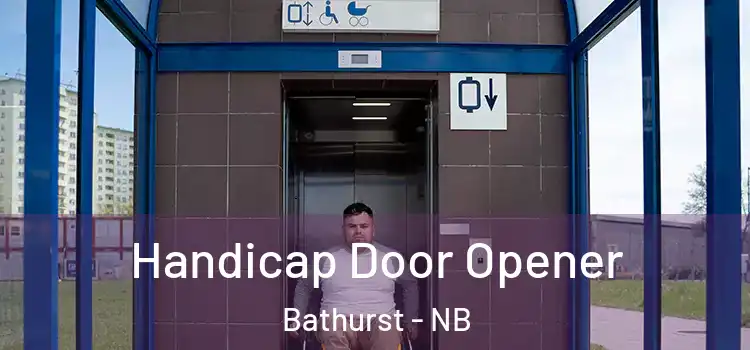  Handicap Door Opener Bathurst - NB