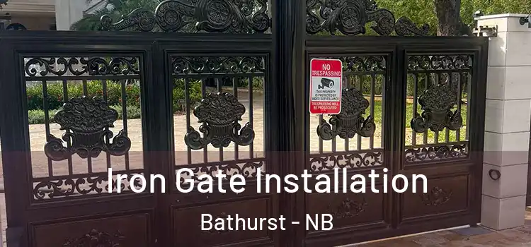  Iron Gate Installation Bathurst - NB